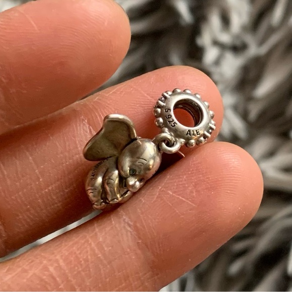 Retired Pandora x Disney Dumbo Dangle Charm Sterling Silver 925 - Picture 11 of 16